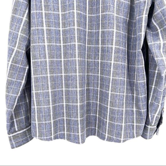 Wrangler Outdoor Men’s Plaid Utility Shirt 2XT - Picture 9 of 13